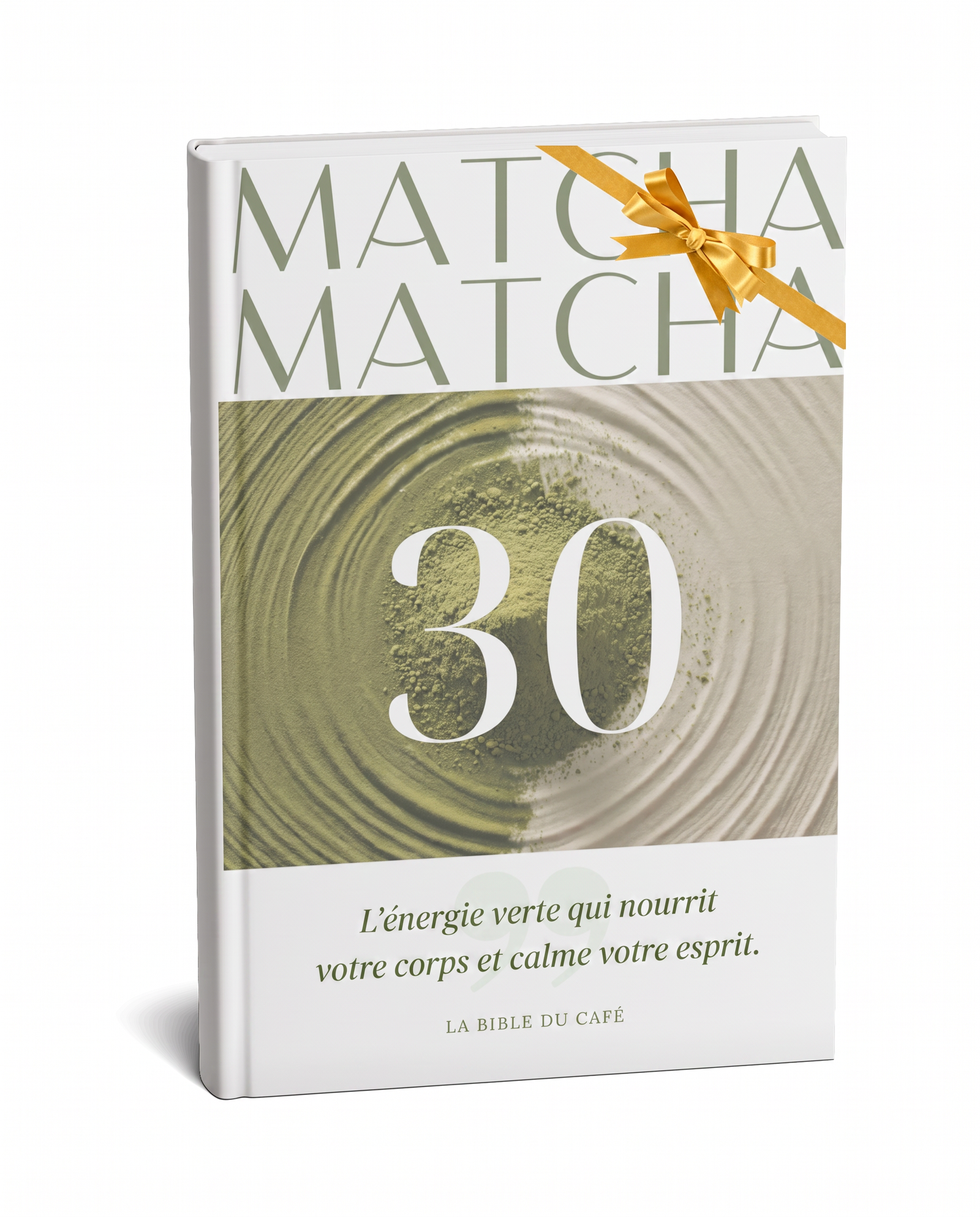 LIVRE DE RECETTES AU MATCHA